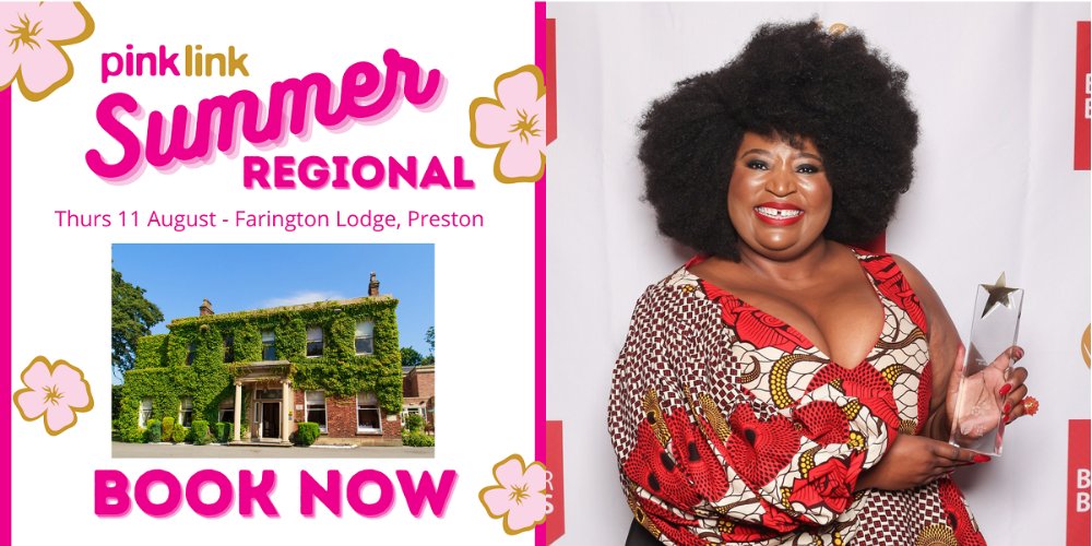 Eva_Awards's tweet photo. Pink Link Summer Regional North West - Guest Speaker
#EVAS10 Small Business Winner, Delight Mapasure @Ks_Wors From #Zimbabwe to global brand entrepreneur, Dee fought the nay-sayers to achieve success.
Thurs 11 Aug #Preston
SAVE 10% - EARLY BIRD Book now
https://t.co/gbl2nEBHkp https://t.co/A1S5jCw2XT