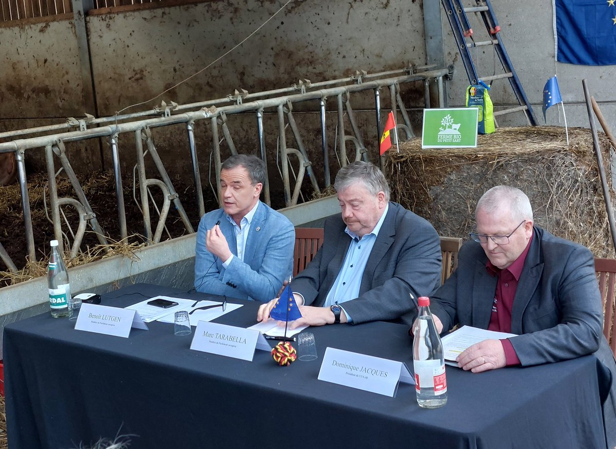 L'UNAB en discussion autour du rapport de Parlement européen sur l'agriculture biologique.