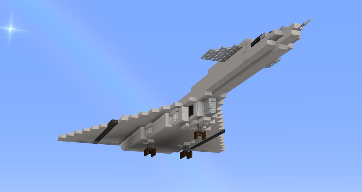 nanodog14's tweet photo. XB-70 Valkyrie
#minecraft軍事部
#minecraftbuilds
#USAF https://t.co/QWnuUlfU6p