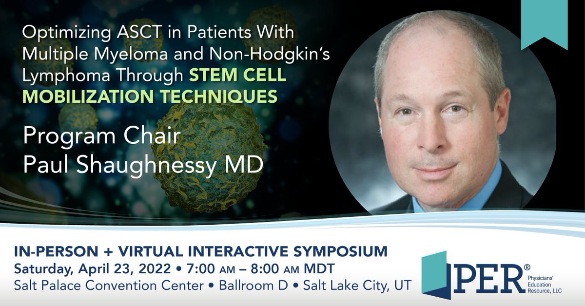 Bring your questions for Paul Shaughnessy, MD, <a href="/PaulS1594/">Paul Shaughnessy</a>, and other experts at this satellite symposium being held during the ASTCT/CIBMTR Tandem Meetings. Learn more: bit.ly/3BVe3OT #gotoPER #Hem #hematology #TMSCM22