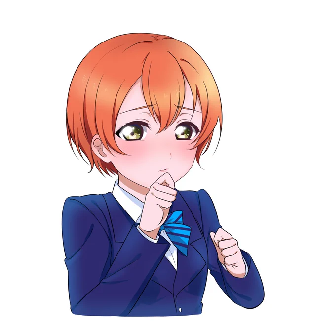 「可愛いあの子の照れ顔」シリーズ
   星空凛
#lovelive 