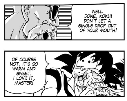 fightinghimbo's tweet image. "I love training with Master Roshi!"