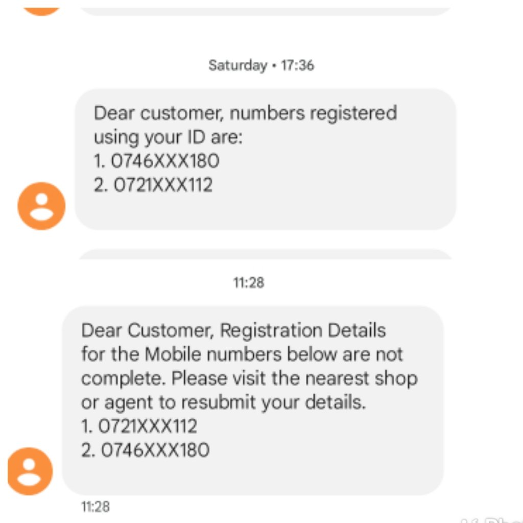 Dear <a href="/SafaricomPLC/">Safaricom PLC</a> 

Sasa nifanyeje? Sato nilikuwa Sawa. Leo siko sawa! Biongos wacheni naabwi!!! 

<a href="/KennyKaburu/">Kenny Kaburu</a> <a href="/Ma3Route/">Ma3Route</a>