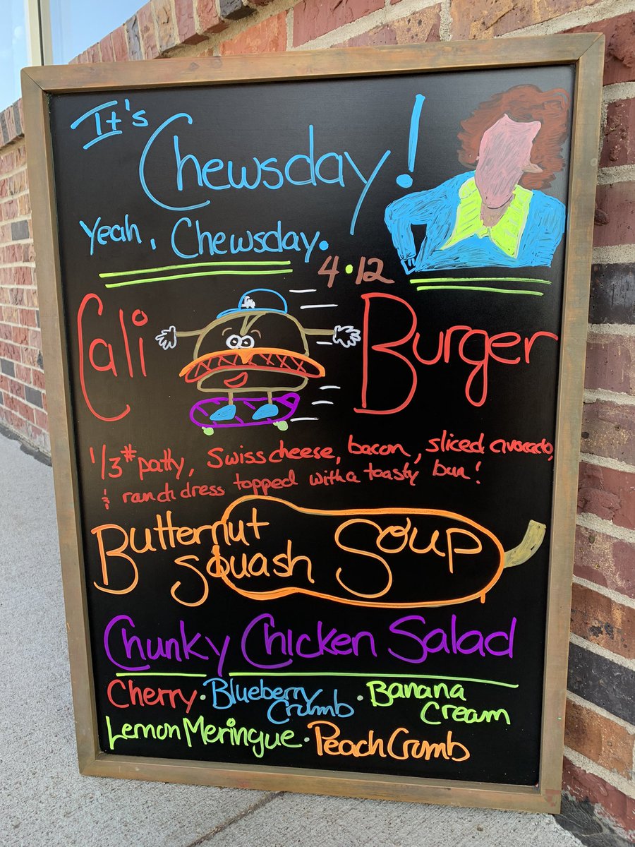 ngcitycafe's tweet photo. It’s Chewsday right?
Yeah, yeah it’s Chewsday.
Cali Burger today plus Butternut Squash soup.
Pies ✔️
More pies ✔️
Plenty o pies ✔️
Let’s do this Chews…er we mean Tuesday! 💪
#newmangrove #chewsday #caliburger #butternutsquashsoup #saveyourforktherespie
#shoplocal #shopsmall https://t.co/UovOnrLhav