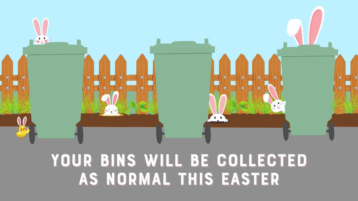 EastSuffolk's tweet image. Bin collections will continue as scheduled over the Easter Bank Holidays - please continue to put your bin out for collection as normal.

Remember to make sure your bin is out by 6am on collection day!