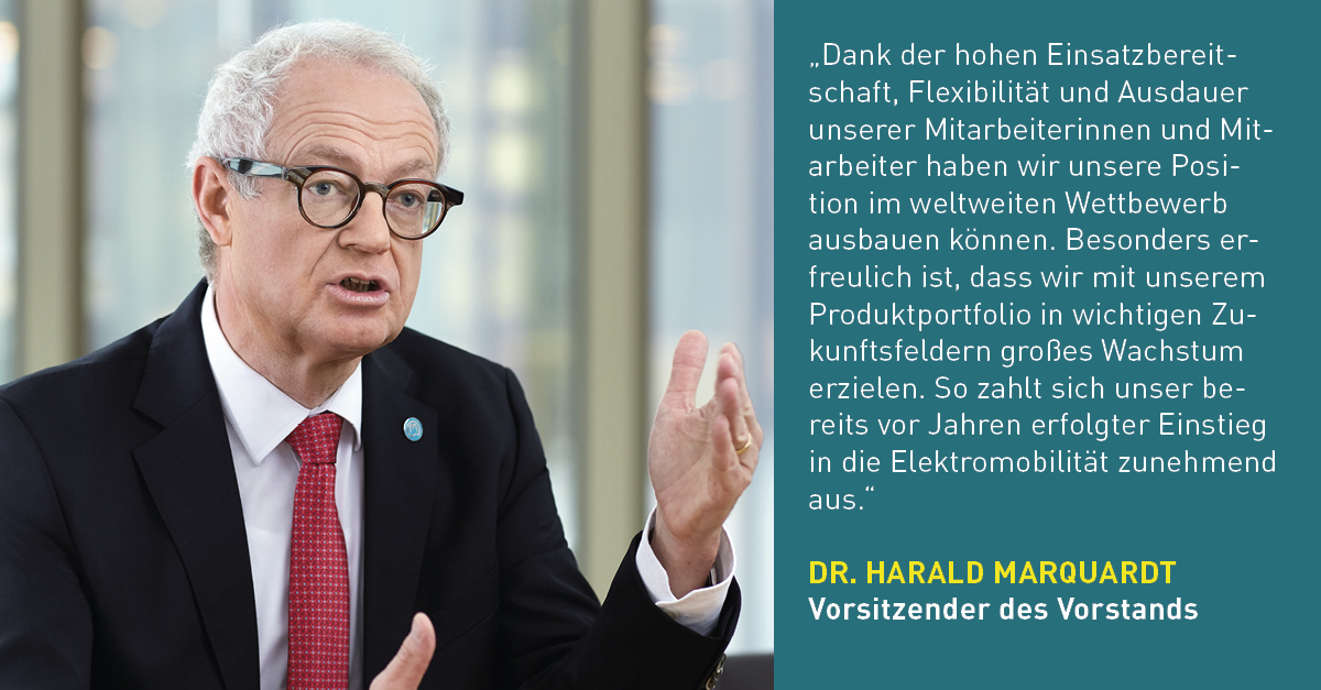 Dr. Harald Marquardt, unser Vorsitzender des Vorstands, zum #Marquardt #Geschäftsjahr 2021. bit.ly/3E5xXrC