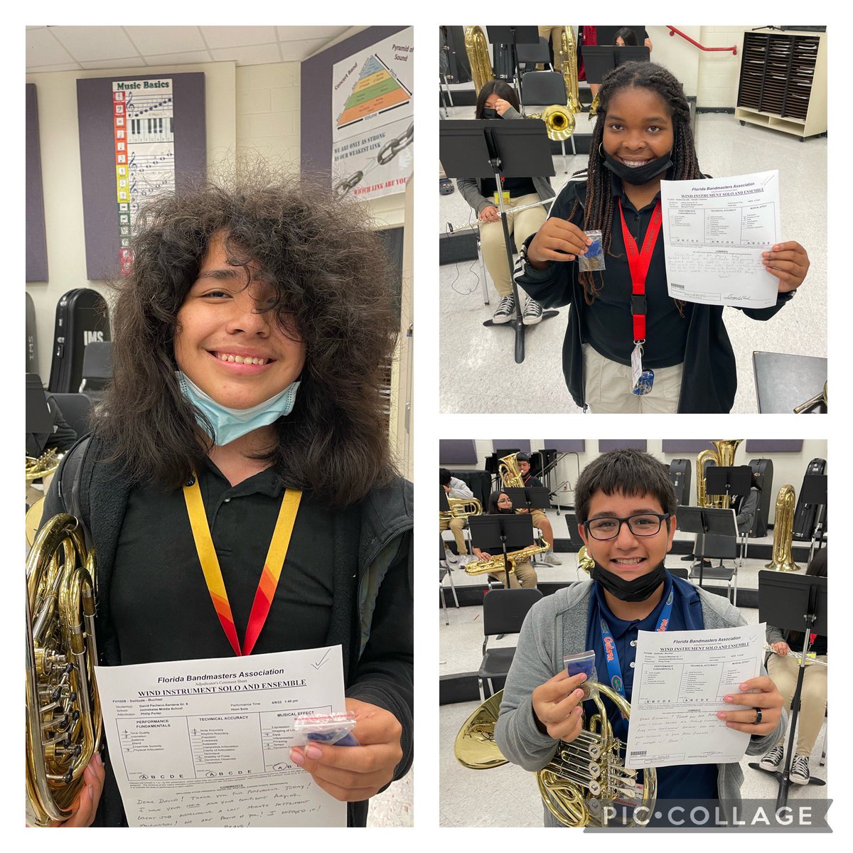 Congrats to the superior solo performances from the <a href="/IMS_Indians/">Immokalee Middle</a>! #imsmusic #pridein the tribe.