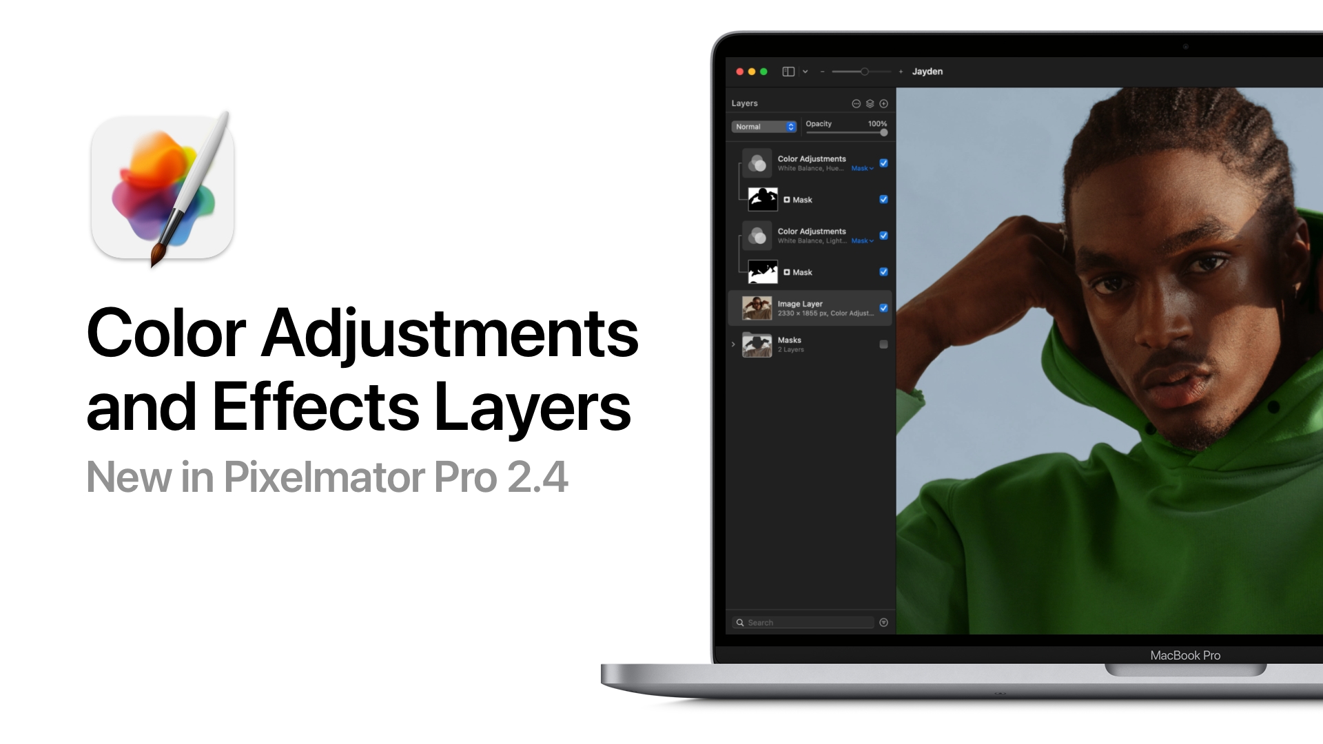 Pixelmator Team on Twitter: to showcase the power of color adjustments layers, we've also made this tutorial on creating a color effect, a truly editing technique. Check it