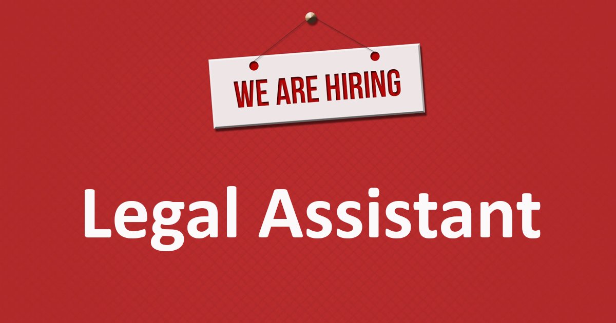 CPSS_News's tweet image. The CPSS is looking to hire a permanent, full-time LEGAL ASSISTANT. Deadline to apply: April 22, 2022.
Details: tinyurl.com/3wvdzpca