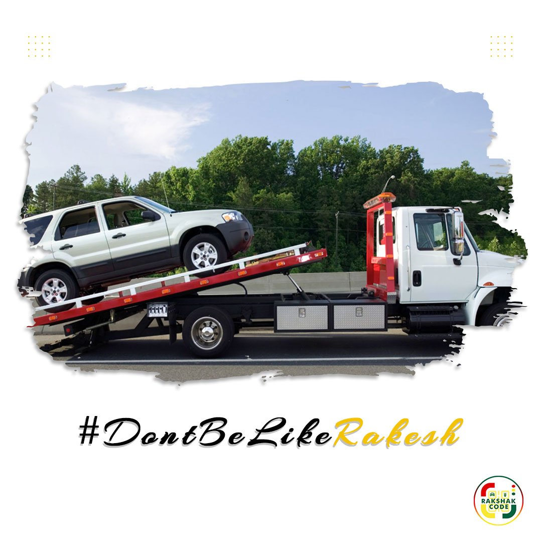 RakshakCode's tweet photo. 39,155 vehicles were towed away by the Delhi Traffic Police from December 1,2021 to February 28, 2022. Don't be like Rakesh, be a good citizen.
.
.
#dontbelikerakesh #roadsafety #road #drivesafe #cars #accident #trafficsafety #carsafety #raksha4vehicle #savelife #rakshakcode https://t.co/aFuHRCqXpi