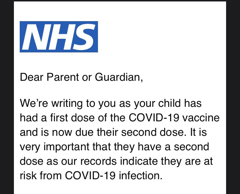 CharlottesSteps's tweet photo. @GlosCCG please tell me how I can get my clinically vulnerable 11yr old child her second dose in Gloucestershire. Or can you advise where I should send my expenses for the 90 minute round trip to the only centre in the SW currently offering vaccines to these group of patients! https://t.co/kULpTXzTO1
