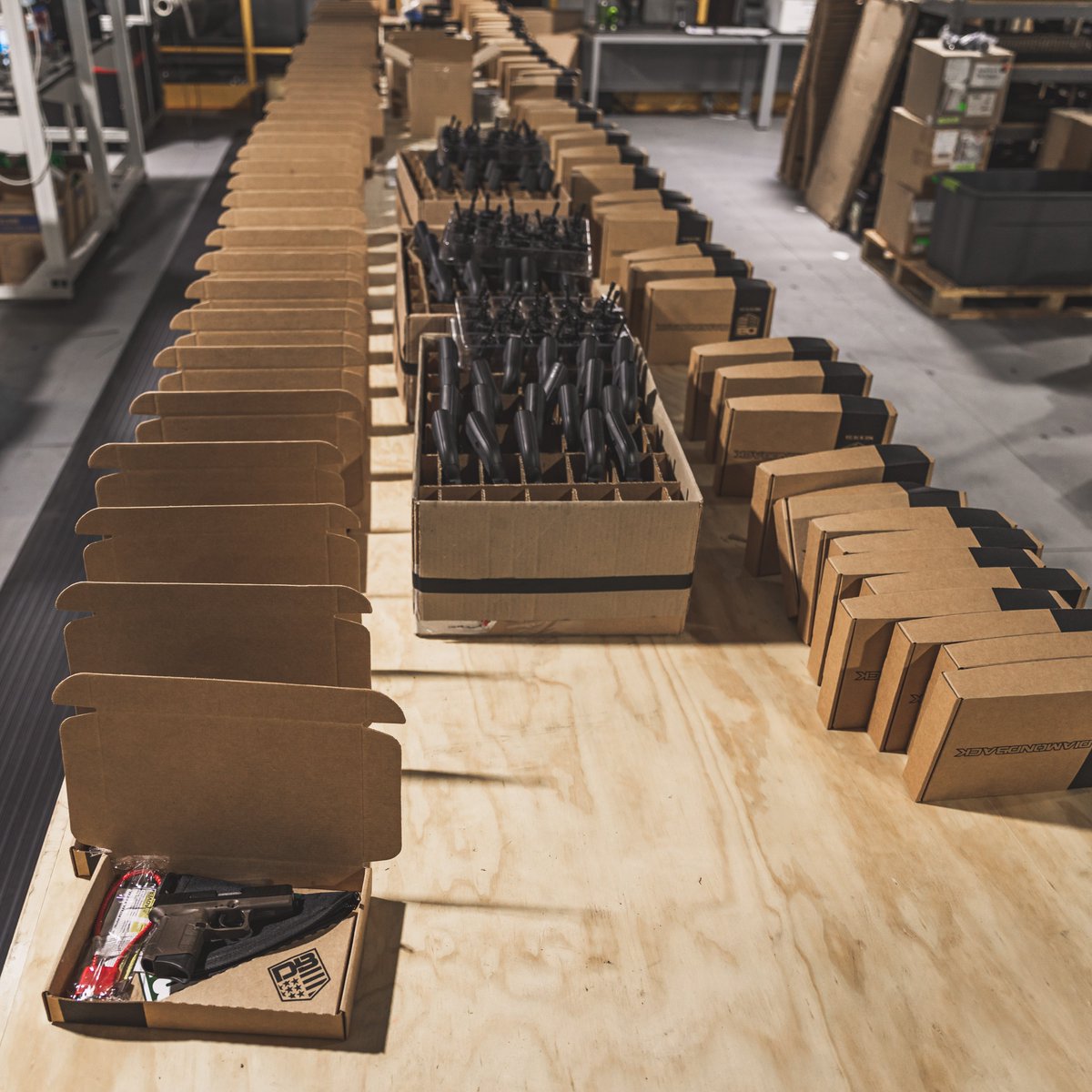 DBFirearms's tweet photo. Tons of DB9s and Sidekicks shipping out! #DiamondbackFirearms #DiamondbackSidekick #Generation4DB9 https://t.co/i2EkfvdvMQ