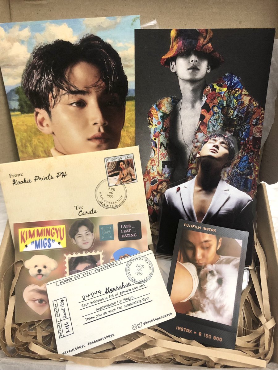 I received my giveaway prize from <a href="/kookieprintsph/">Kookie Prints</a> 🥺 thank you so much for the Mingyu kit. I love everything about this po. Will surely treasure the items. hugs &amp; love! 🫂🫶🏼
