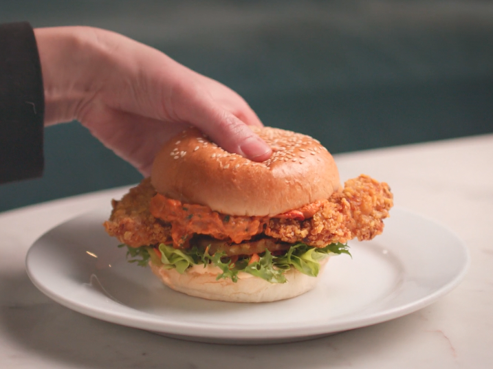 Check out some stills from our recent collaboration with @gbkburgers promoting their new ‘Chick Burger’!

Commissioned by the global marketing brand agency <a href="/tfragency/">The Fitting Room</a> this was a very fun shoot 🍔

#GBK #instafood #GBK #productioncompany #pavilionfilms #cinematography #foodshoot