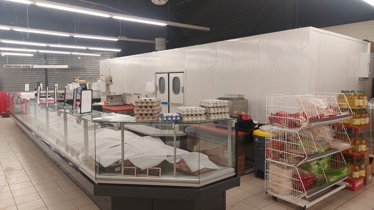 FrigoLtd's tweet image. We are proud to deliver our project, which has 5 cold rooms, workbenches, and a 20-meter refrigerated aisle in total.
For more details, you can see our website
lnkd.in/giX3kk8G

#ServeoverCounter #Coldroom #SupermarketEquipment #FrigoSystem #France #Turkey