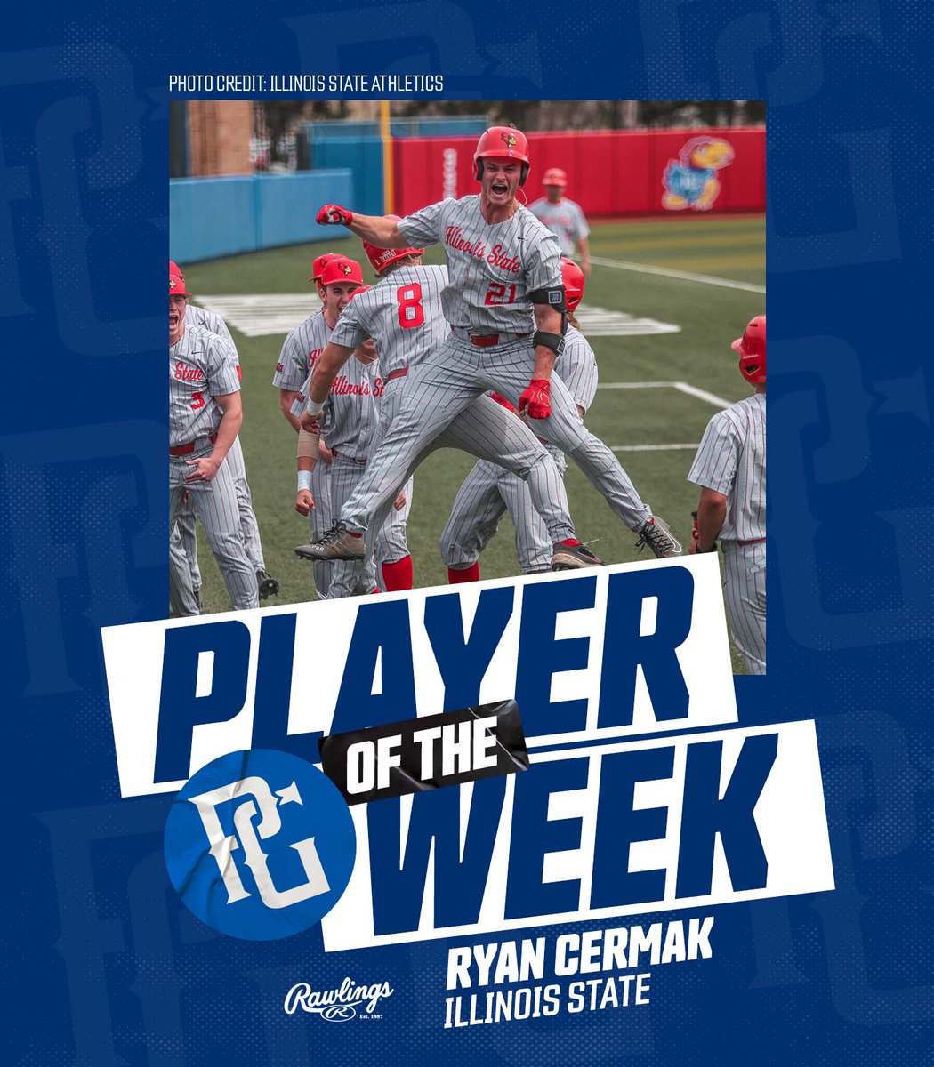 PerfectGameUSA's tweet photo. .@RedbirdBaseball OF Ryan Cermak (@RyanCermak) homered six times last week, including in four straight plate appearances, while @TexasBaseball's Pete Hansen (@peterhansen33) tossed a complete game shutout against TCU.

https://t.co/5cSzLGQ1Gl https://t.co/FUcQTpBcZT