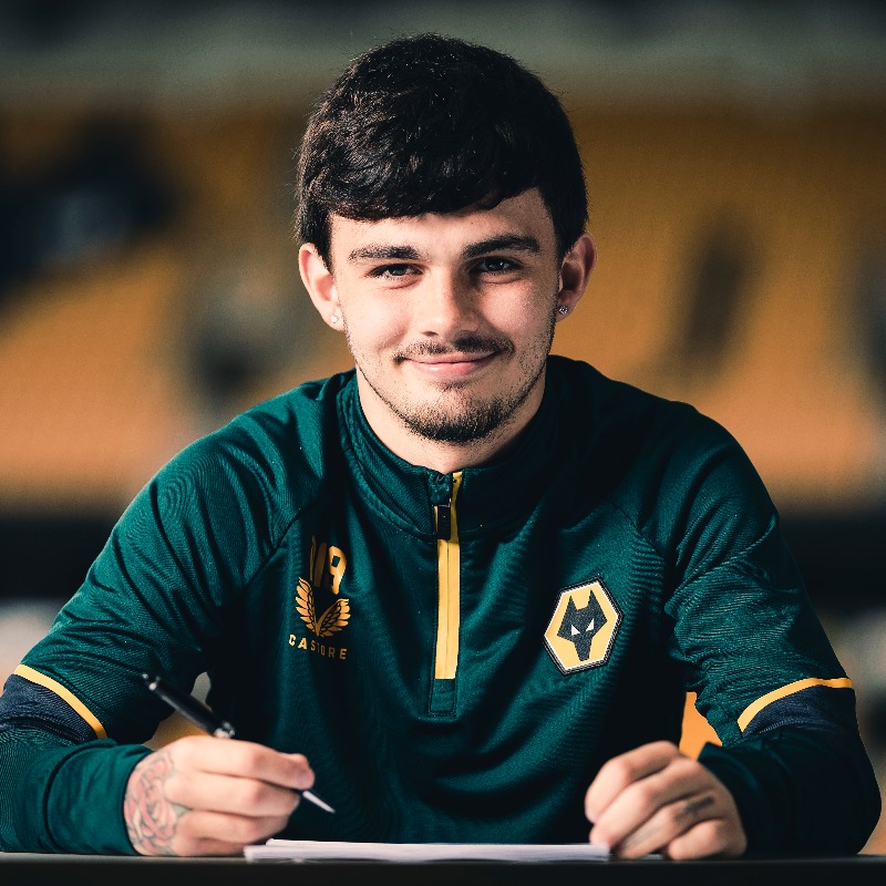 WolvesAcademy's tweet photo. Congratulations on the new deal, Lee Harkin!

🐺✍️