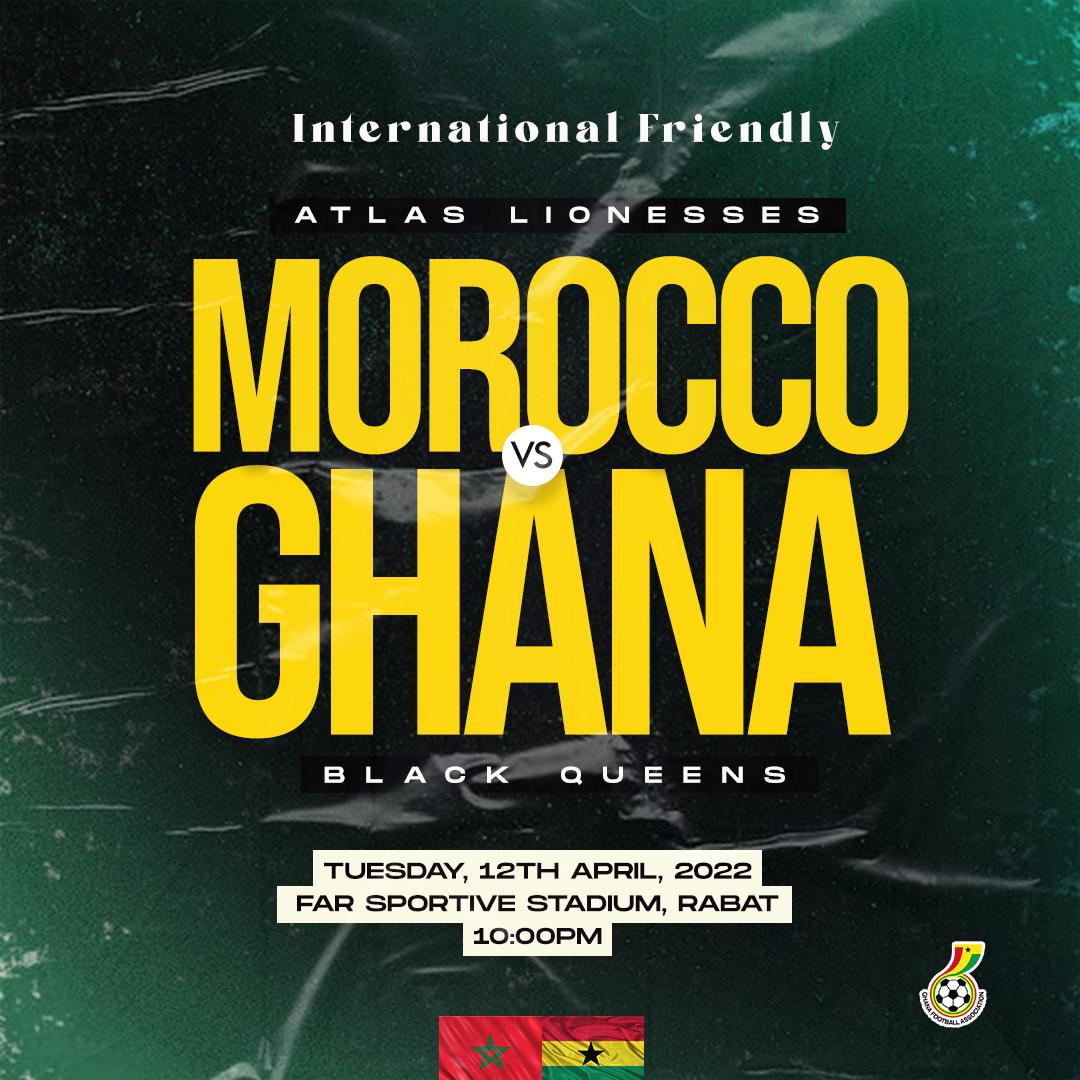 SportsAcademy_L's tweet photo. Our prayers and best wishes are with our @Team_GhanaWomen as they face Morocco today... @AnimaNaomi1 and @KerrieMcCarthy https://t.co/FPeMmOyqQI