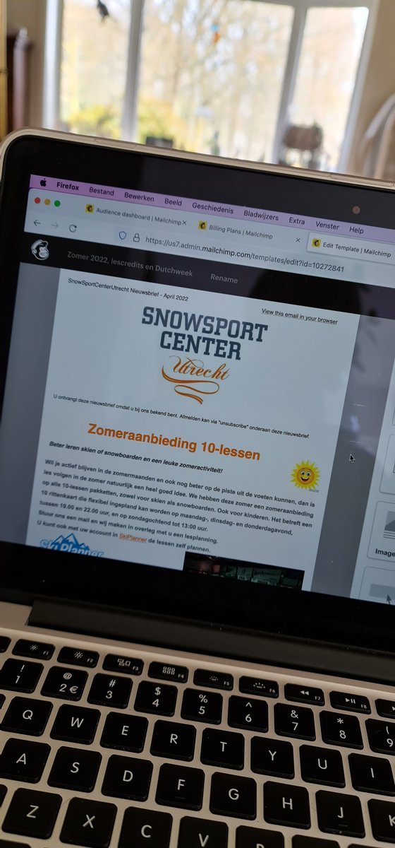 Lees alles over de Zomeraanbieding voor Zomer 2022, openstaande lescredits en de Dutchweek in onze nieuwsbrief!- mailchi.mp/snowsportcente…