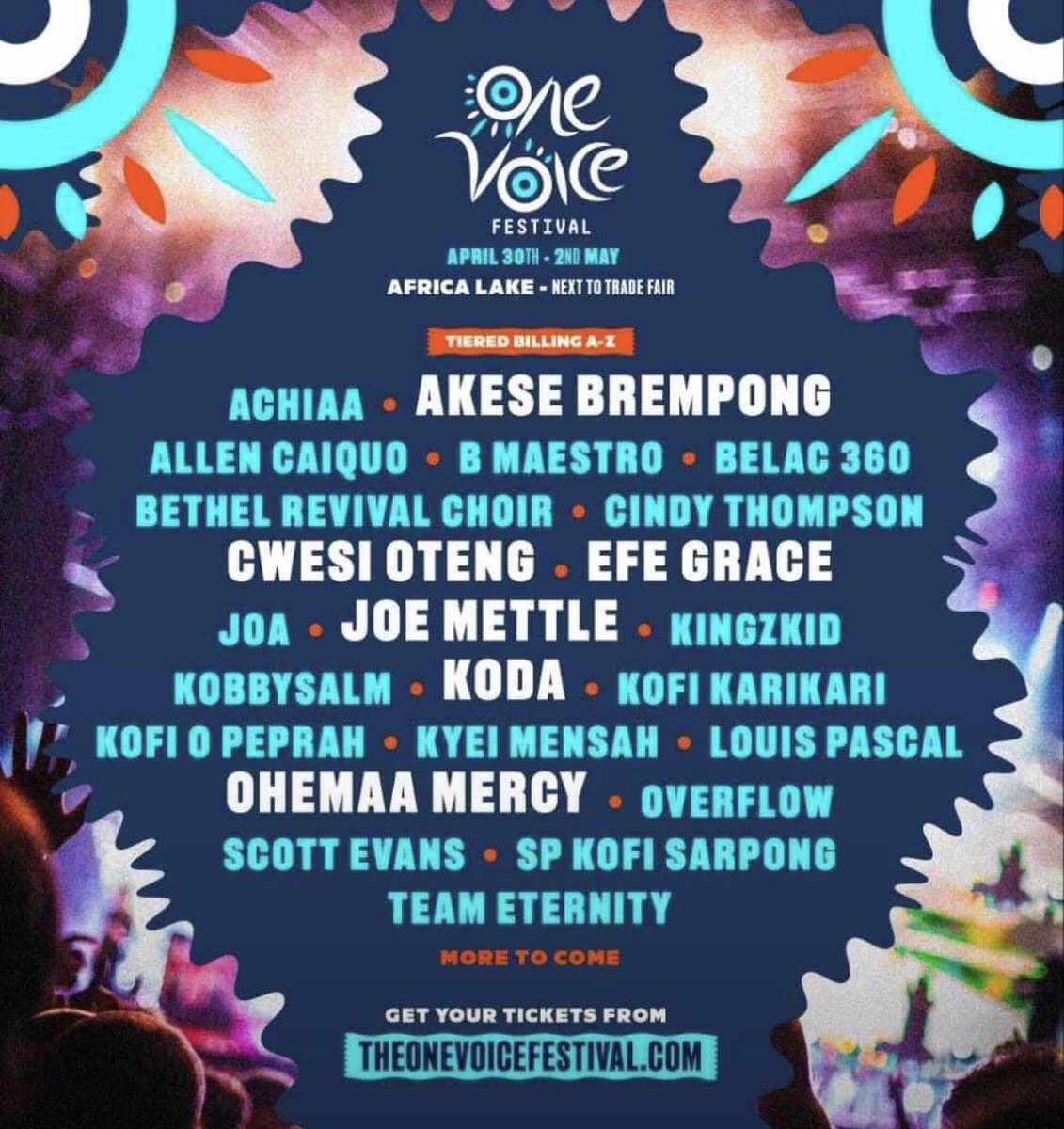 oneman1000_'s tweet photo. Correct correct correct! Cop your tickets guys. #OneVoiceFest @OneVoiceFest https://t.co/F8PdiUg2AA
