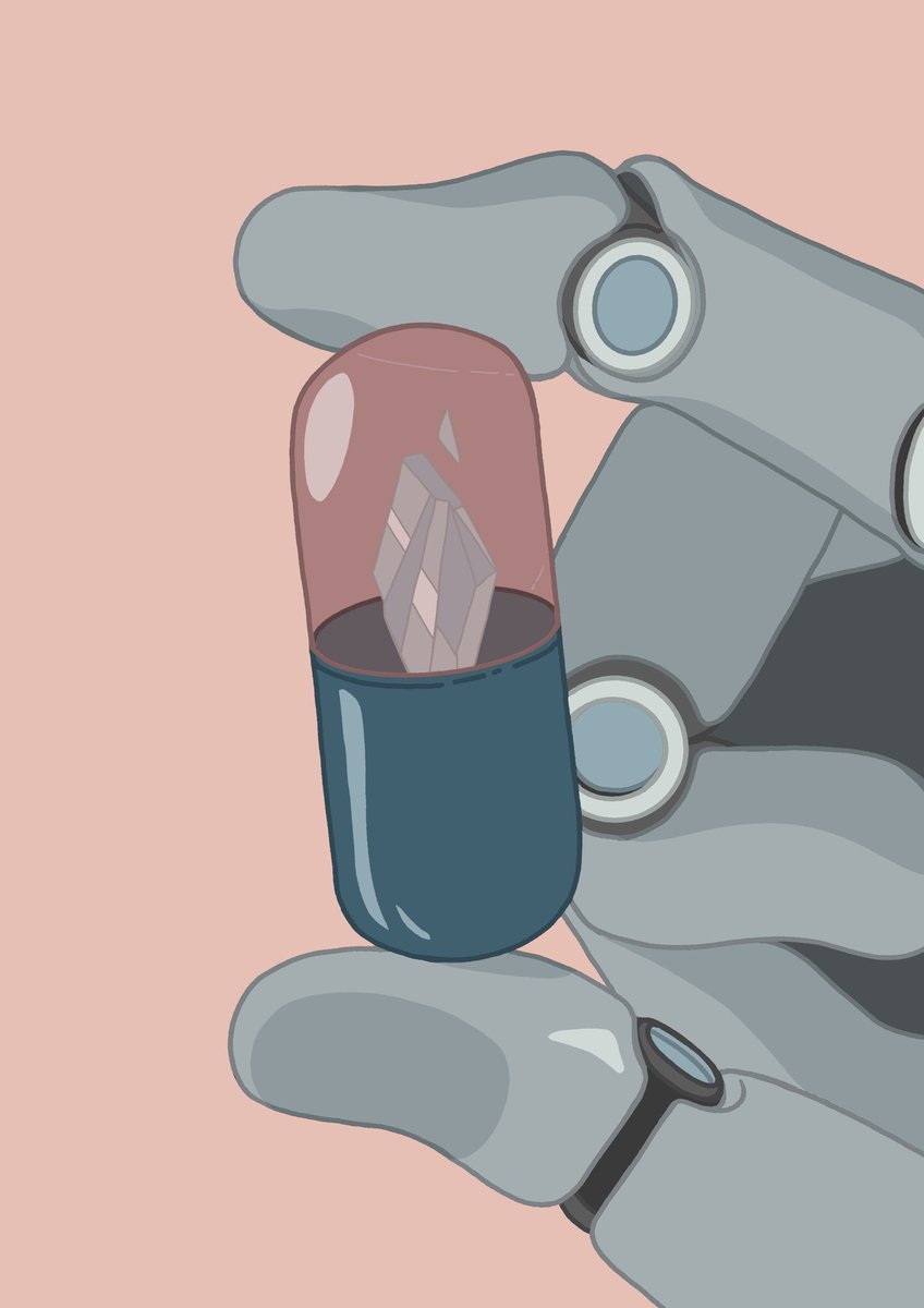 Took a pill…. 💊 <a href="/DirtyRobotWorks/">DirtyRobot ⬛️</a> <a href="/RENGA_inc/">RENGA</a>