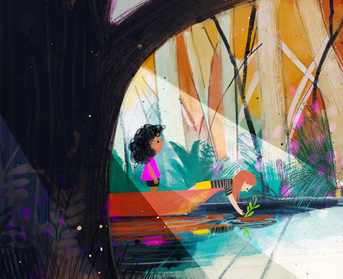 Fiona_LeeStudio's tweet photo. Happy #portfolioday! I'm currently working on bringing more movement and messiness into my work because it brings me joy:) here are some faves.

I'm repped by the wonderful @childbookart at @BrightChildrens https://t.co/d6WZ6Dab7G