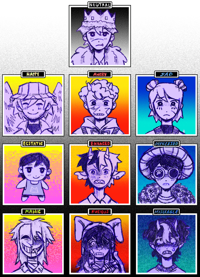 aresonist99's tweet photo. emotion chart omori thingy but with some dsmp characters https://t.co/8ygOEnBhST