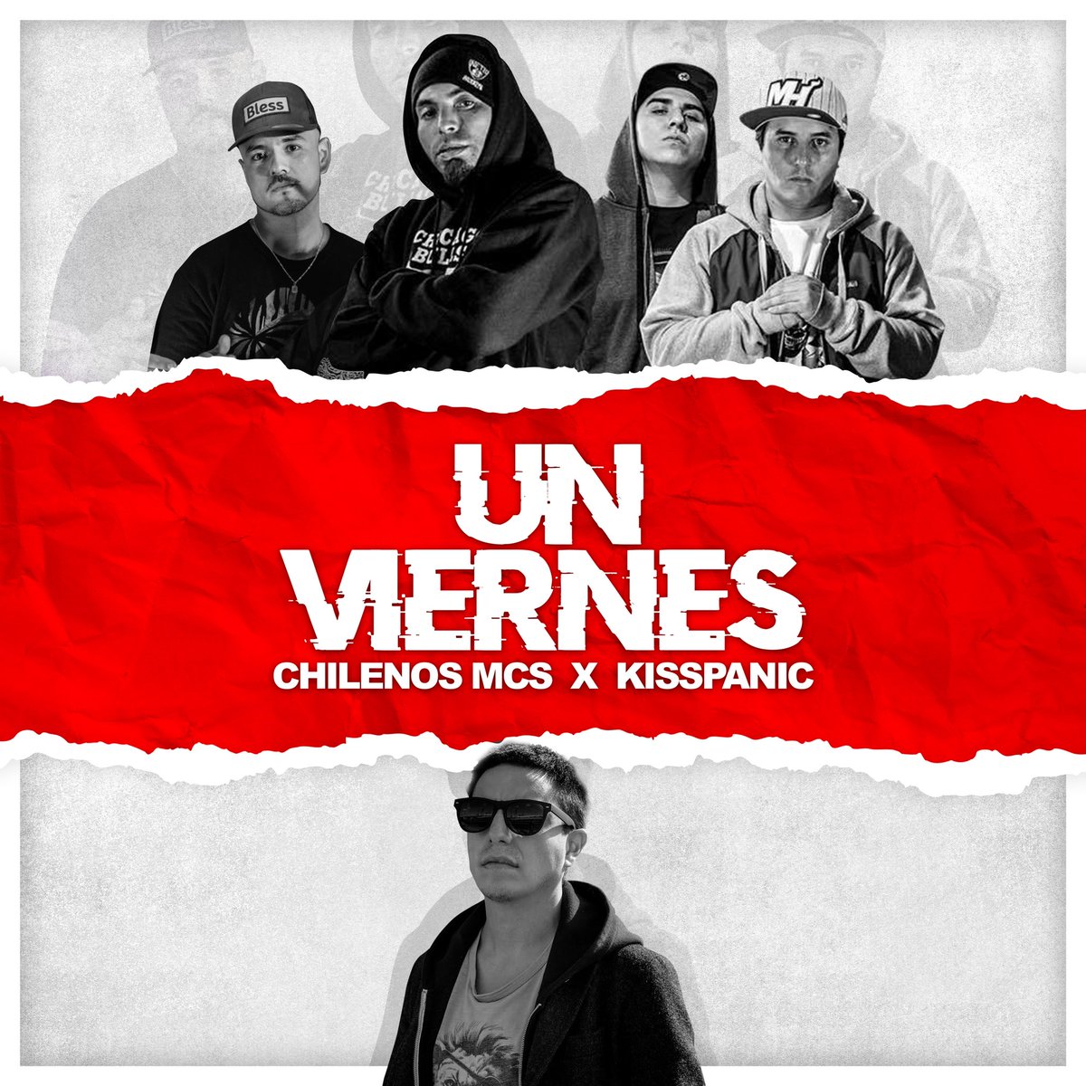 chilenosmcscrew's tweet photo. Este Viernes 15. Nuevo Single. #UnViernes 🎶

Si quieres tener el mejor viernes…no olvides pasarte por nuestras plataformas digitales. 😊

#chilenosmcs #chie #rapchileno #rapchilenoctm https://t.co/YmxkL8r44V