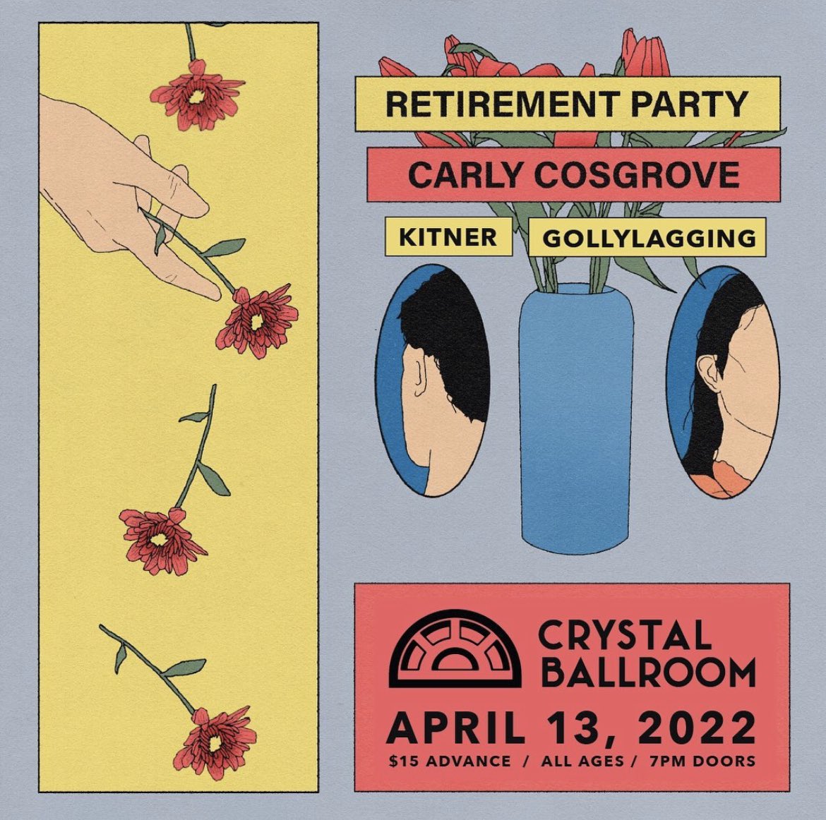 reliefmaprecs's tweet image. 💥BOSTON - catch @KitnerMA tomrw night at @CrystalSville for the last @rtrmntprty MA gig ever

w/ @CarlyCosgrovePA + @gollylagging
