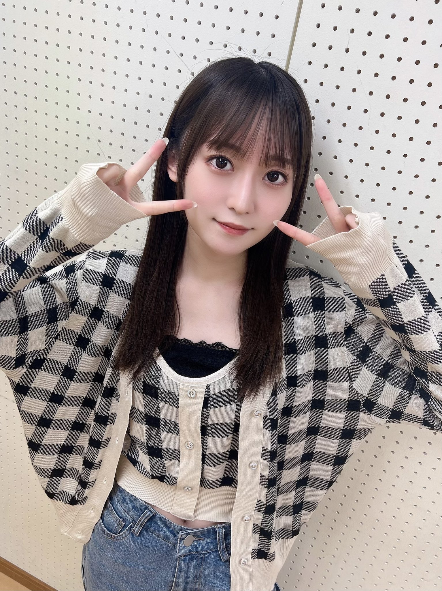 石飛恵里花　石飛全身派タペストリー　カフェ衣装 声優グランプリPresents 石飛恵里花バースデーイベント2023