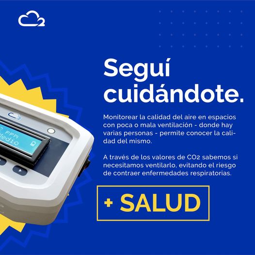 ventilemos's tweet photo. ✨ Seguí cuidándote, no bajes los brazos! 💪

Monitorear la calidad del aire en espacios cerrados y hacer foco en la ventilación mitiga la principal vía de contagio no sólo del COVID-19, sino también de otras enfermedades respiratorias.

#MedidoresCO2 #CleanAirForHealth #Co2 https://t.co/2VwMTliClB