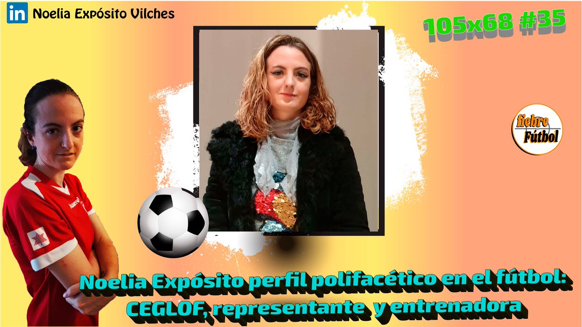fiebrefutboles's tweet photo. Conocemos a Noelia Expósito Vilches, que nos habla sobre sus proyectos y su trayectoria profesional. Un perfil polifacético en el fútbol.

Descubre la entrevista completa: https://t.co/IUjHU2mPId https://t.co/vTvvPjHA5U