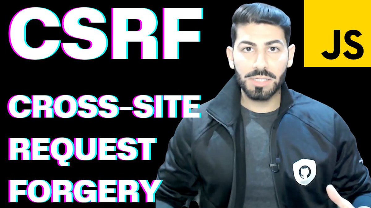 GHSecurityLab's tweet photo. In our latest #SecurityBites, @jkcso breaks down CSRF (Cross-Site Request Forgery) using real-world examples and handy code snippets to secure your code!
πΊ https://t.co/bH1G5FDayP https://t.co/arma64cZYM