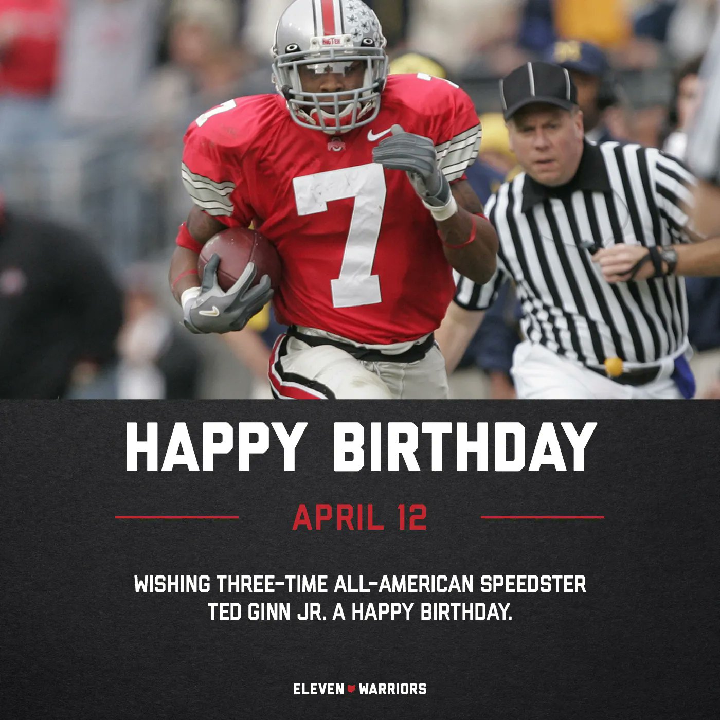 Wishing Ted Ginn Jr. a happy birthday. 