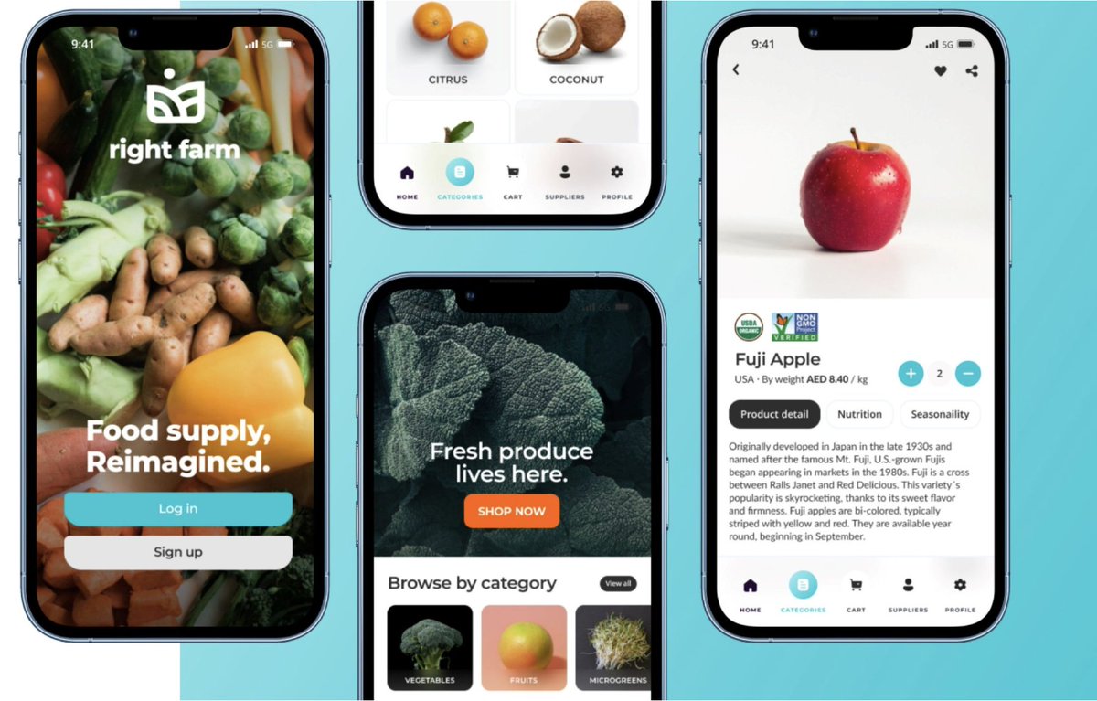 يسعدنا الإعلان في إنهانس فنتشرز عن استثمارنا في رايت فارم مع ديسربت آي دي ضمن جولة التمويل الأولي.

توفر رايت فارم المنتجات الطازجة من المزارع المحلية والدولية لتزويدها لشركات تعمل في قطاع الأغذية والتجزئة.

wamda.com/2022/04/uae-fo…