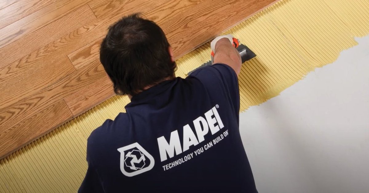 MAPEIUSA's tweet photo. #TechTipTuesday: Block any moisture or moisture vapor from reaching the wood floor with MAPEI’s Planiseal PMB.

https://t.co/ZWdGDjXpN7
#mapeiusa #mapeitechtip #tileinstallation #howto #Youtubevideos #like #subscribe #moisturebarrier #bondingagent #woodadhesives https://t.co/xubMSqg5hs