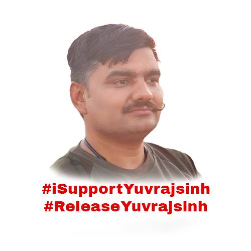 Jadejakul3797's tweet photo. Today is Yuvraj Singh, tomorrow you can also be there, face the injustice firmly, otherwise the coming generation will question you and you will not have the answer.
#iSupportYuvrajsinh
#ReleaseYuvrajsinh 
#HuPanYuvrajsinh https://t.co/TvkyBwOm7N