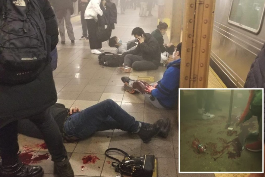 Charles_Lister's tweet photo. NEW -- several people have been shot at a #NewYork subway station during morning commuter rush -- and authorities have discovered several unexploded devices in the area.

Very graphic images online, this one less so. https://t.co/ZKQ0EZVVku