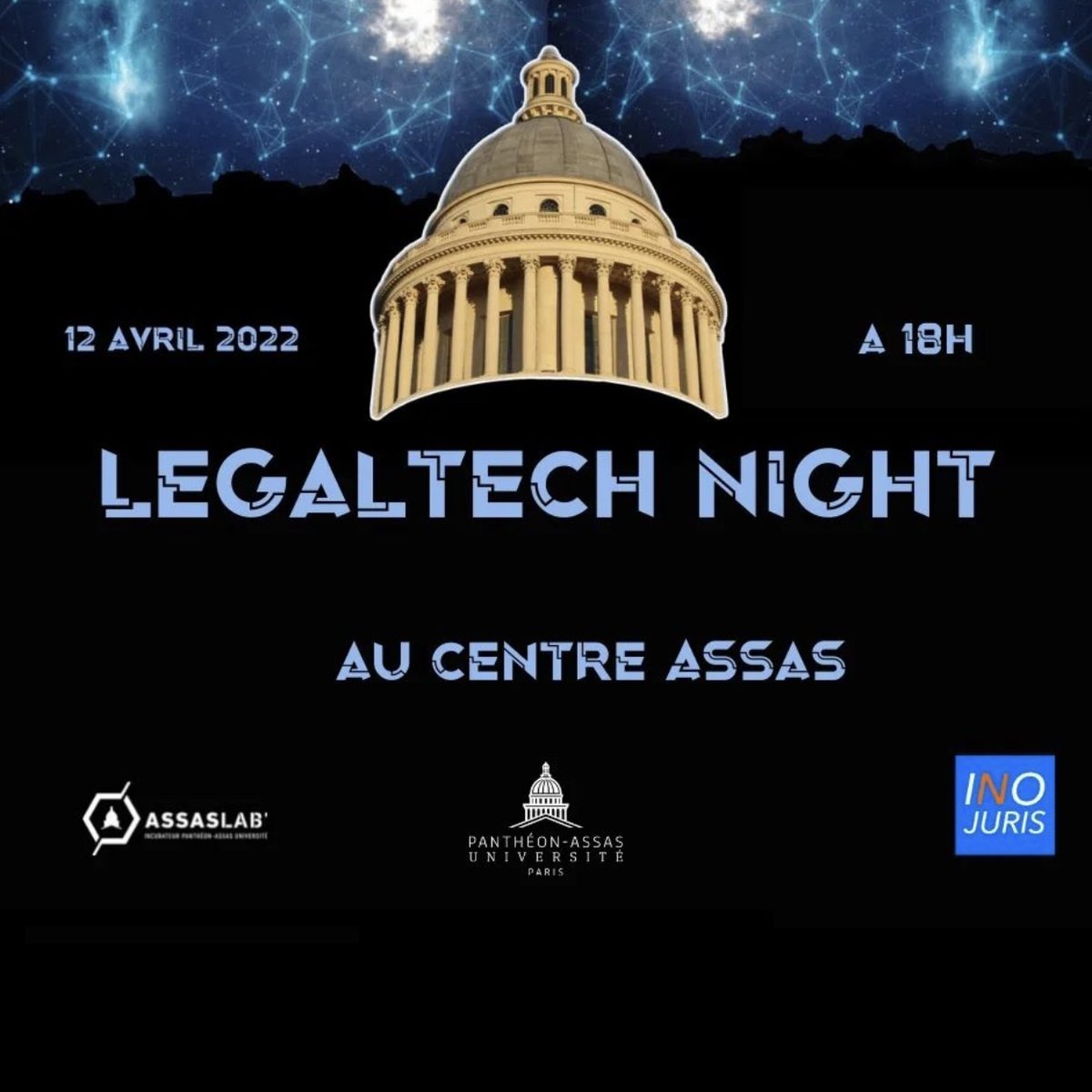 Retrouvez-nous ce soir à partir de 18h00 à la première édition de l’Assas Legaltech Night #ALN2022, à Assas, 92 rue d’Assas 🚀

Plus d'informations et inscriptions sur swll.to/XV11Ku