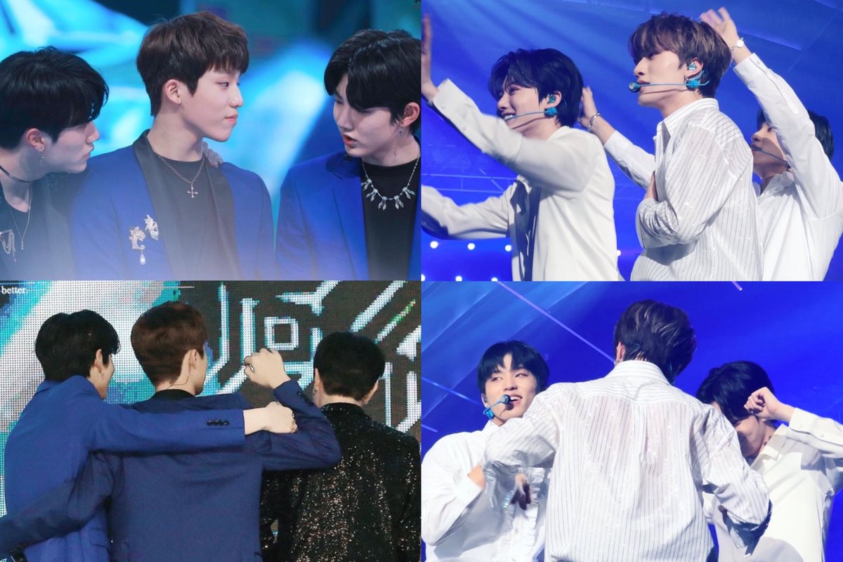 kjkchanel's tweet photo. #JUNKYU #JEONGWOO #YEDAM

"did me make it?"       "yes we made it" https://t.co/krD4djZcUo