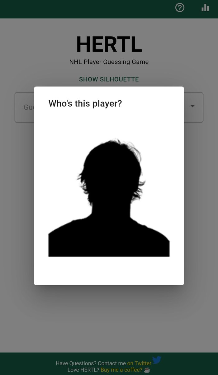 bradleyc73's tweet photo. 🎉 ANOTHER RECORD BREAKING DAY FOR #HERTL 🎉

Yesterday only 64% of the 4,419 players were able to find the correct player. Were you one of them?

How did you do with today's mystery player? 

#NHL #Hockey #Wordle https://t.co/eFC9ITFHPk