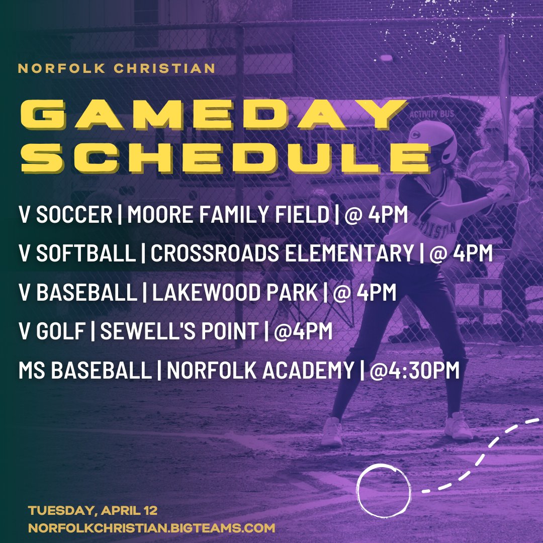 Athletics_NCS's tweet photo. It's a great day to have a great GAMEDAYπͺπ
We've got a lot of teams working today, come out to support some of your Ambassadors this afternoon!
#GOCHRISTIAN #tgbtg #allin #gameday #NCSAmbassadors https://t.co/OiMbkgBG85