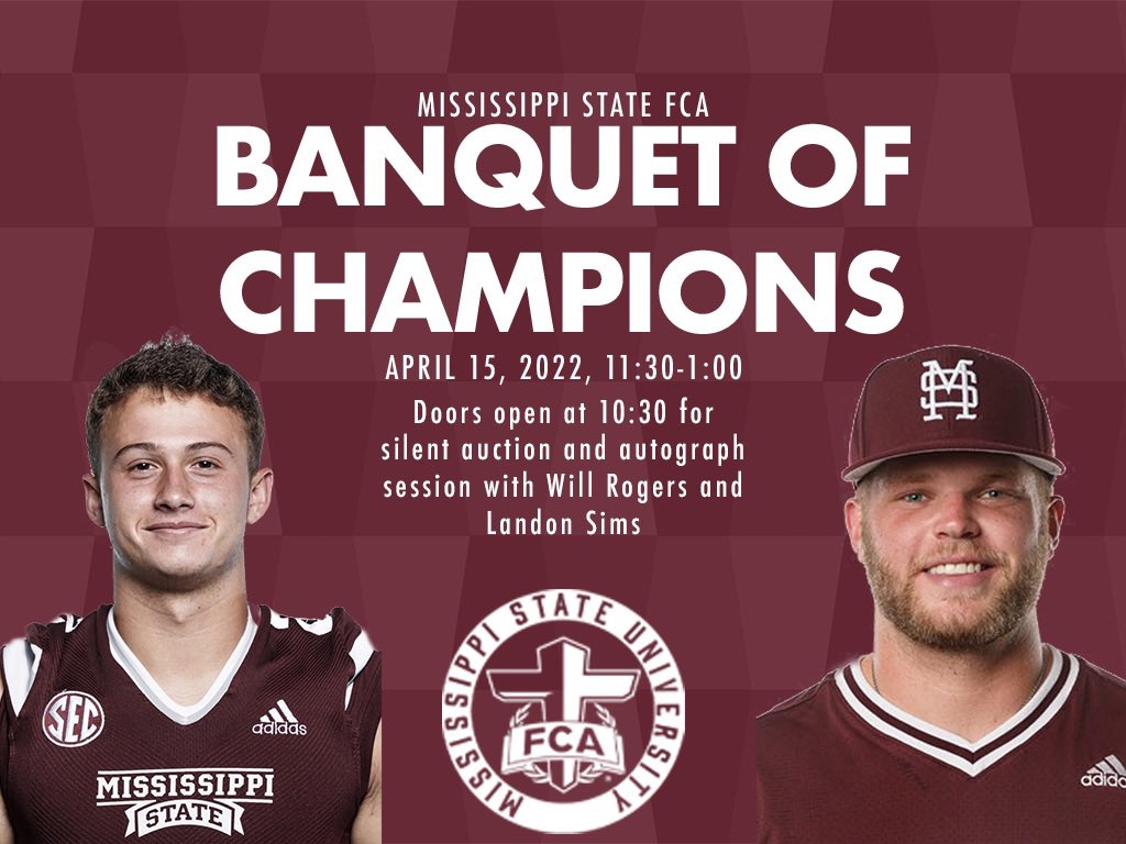 This Friday! Seats are still available - if you can’t attend, you can still support by checking out our silent auction items: 32auctions.com/22MSUFCANOC