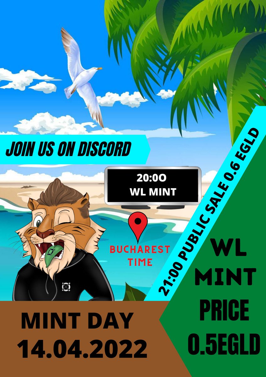 tigerspartyclub's tweet image. 🐯#NFTGiveaway🐯

  1 $EGLD to be WON

🥇: TPC NFT🐅+ WL
🥈: 0.3 $EGLD + WL
🥉: WHITELIST

✅To participate:
 1️⃣ Follow @tigerspartyclub
 2️⃣ RT &amp;amp;❤️
 3️⃣ Tag 2 Friends

BONUS if you are on Discord: discord.gg/tigerspartyclub

⏳24h

#NFTGiveaways #TPC #Giveaway