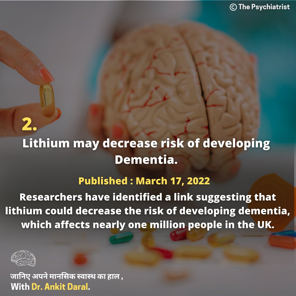 ankit_daral's tweet photo. Latest Mental Health Researches in 2022.

#newpost #everydaypost #mentalhealthmatters #mentalwellbeing #mentalhealthrecovery #mentalillness #awareness #geriatrics #understandinggeriatrichealth #geriatrics #handsthatcare #lovedones #relationships #psychiatrysociety #psychiatry https://t.co/gJ41C1LZCX
