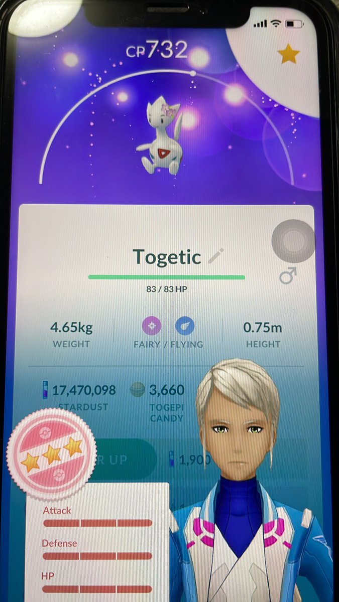 micsheldon1's tweet image. So lucky my sub acc 🥴🥴😭😭
Evolve n pump 🥰🥰

#pokemongo #springevent