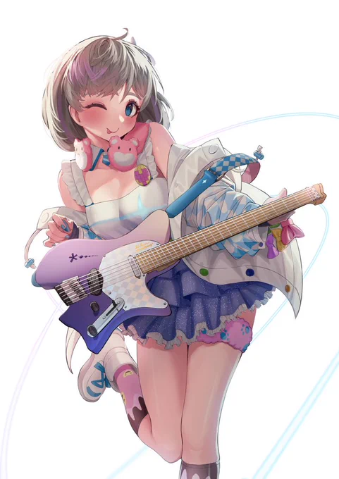 🍦Tang Keke × Electric Guitar🎸

.strandberg* Sälen Deluxe
"Hajimari ha Kimi no Sora" Signature 