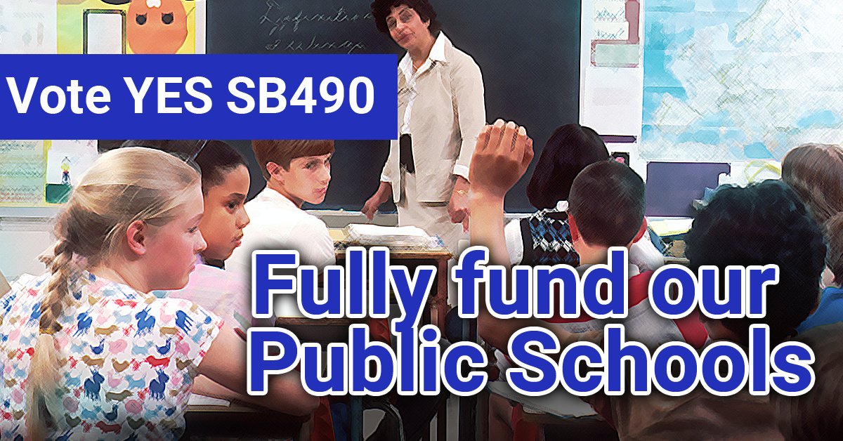 CALL TO ACTION: SB490 is now in Conference Committee. Let the members know you want them to Fund our Public Schools. @JennMcClellanVA @SenatorLocke @SuhasforVA  @SenatorHashmi @CoynerHD62 @DelGlennDavis  virginiagrassroots.org/action-legisla…