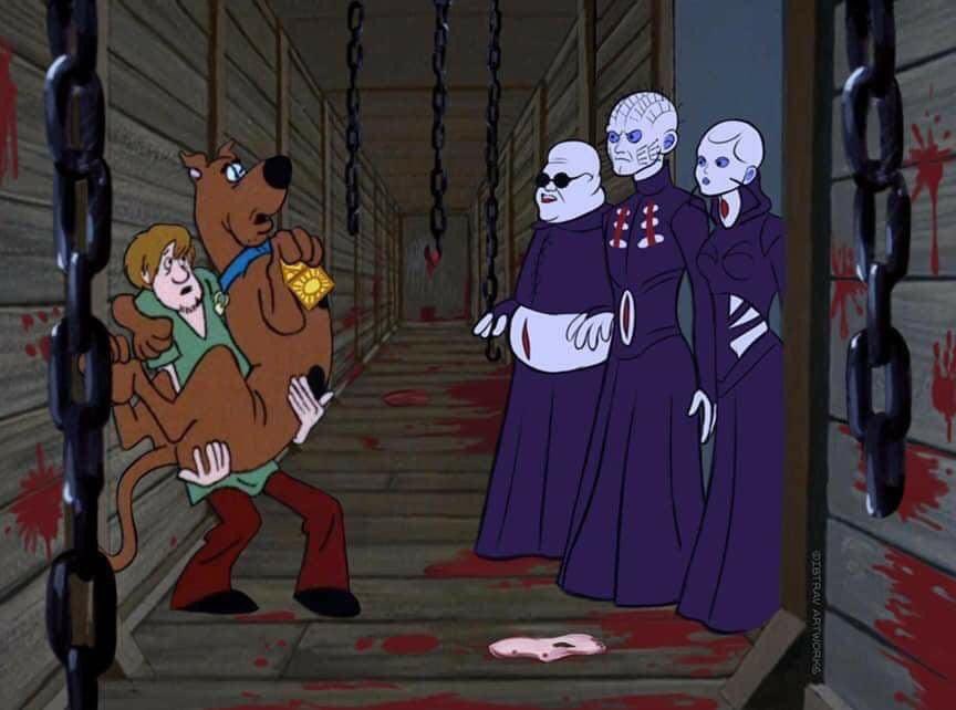QueenlilithDB's tweet photo. Give a title to this episode!

#HorrorMovies #HorrorCommunity #ScoobyDoo https://t.co/7BCWhR8QdR