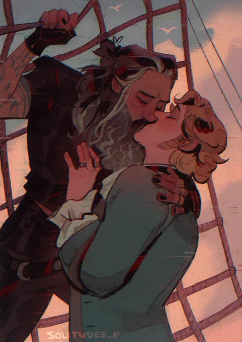 🏴‍☠️ 

#OurFlagMeansDeathfanart #ofmd 